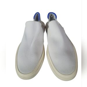 Rothy's The Original City Slip On Off White Unisex Sneakers M Sz 9.5 W Sz 11